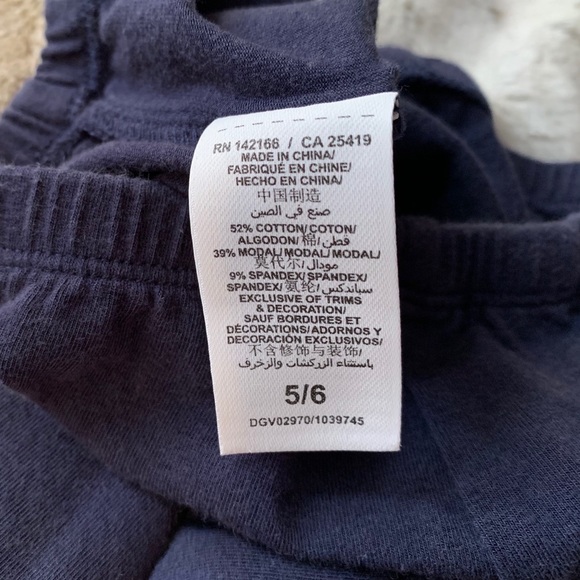 Splendid Navy Blue Leggings Child size 5/6 - Picture 4 of 5